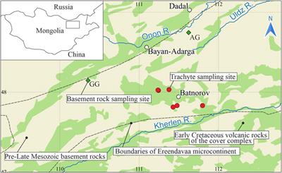 Early Cretaceous trachytes and basement rocks from northeastern Mongolia: a Sr-Nd-Pb isotope study
